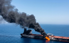 Iran tuyên bố đã tấn công tàu chở dầu Mỹ ở Vịnh Ba Tư