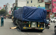 Lại thêm nữ sinh tử vong dưới bánh container tại khu vực ngã năm Bến Lức, Tây Ninh