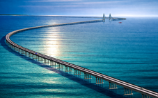 Phương án làm đường vượt biển Cần Giờ - Vũng Tàu