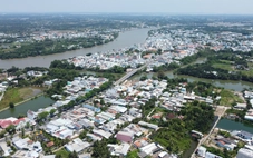Cần Giuộc của Tây Ninh giáp ranh TP.HCM thành đô thị loại III