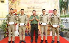 Trường đại học An ninh nhân dân gặp mặt, chúc Tết học viên Campuchia dịp Chôl Chnăm Thmây