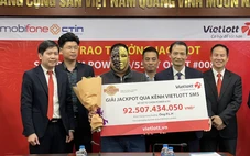 Trúng Jackpot Vietlott hơn 79 tỉ, người chơi thực nhận hơn 71 tỉ đồng