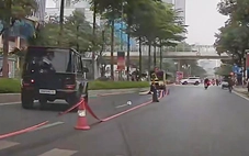 Điều tra vụ cụ ông tử vong cạnh xe Mercedes G63 trên phố lúc sáng sớm