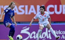 U20 nữ Việt Nam - Nhật Bản (hiệp 1) 0-1: Nhật Bản kiểm soát bóng 92%