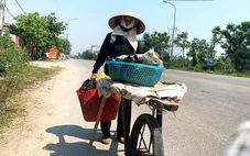 Mưu sinh giữa cái nóng thiêu đốt ở 'chảo lửa' 40 độ C