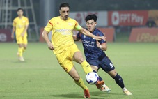 PVF CAND - Công An Hà Nội (hiệp 1) 0-0: Đội khách ép sân