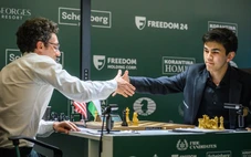 Thủ hòa thành công, kỳ thủ 20 tuổi Sindarov xây chắc đỉnh bảng