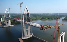 Ngắm cầu Phước An có độ tĩnh không lớn nhất Việt Nam sắp về đích