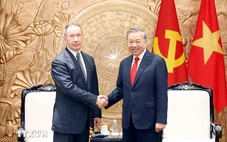 Tổng Bí thư, Chủ tịch nước Tô Lâm tiếp Giám đốc Cơ quan Vệ binh quốc gia Nga