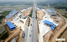 Tiến độ xây dựng nhiều trạm dừng nghỉ đường cao tốc Bắc - Nam rất chậm