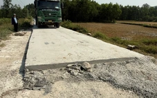 Chậm hoàn trả đường dân sinh 'mượn' thi công cao tốc Quảng Ngãi - Hoài Nhơn