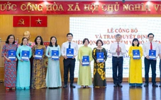 Ngành giáo dục TP.HCM điều động, bổ nhiệm nhiều cán bộ quản lý