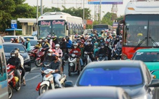 Công an TP.HCM: Hạn chế thấp nhất kẹt xe dịp lễ 30-4