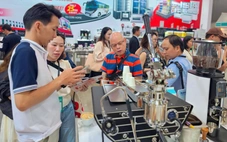 Trải nghiệm máy pha cà phê tiền tỉ, tặng... hóa đơn điện tử  tại Cafe Show và Tea Show