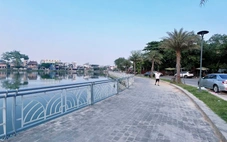 Đường đi bộ trăm tỉ ven sông Như Ý ‘kẹt’ vì một hộ dân