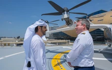 Dubai ra mắt trạm taxi bay 'đầu tiên trên thế giới', nói bắt đầu hoạt động cuối năm nay