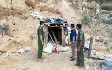 Kiểm tra, truy quét khai thác vàng trái phép ở Hố Nước
