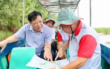 Vườn quốc gia Tràm Chim nâng mức cảnh báo cháy rừng cấp nguy hiểm