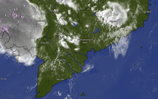 Mây dông hình thành, Lâm Đồng, Đồng Tháp, Vĩnh Long, Tây Ninh đón mưa trước, về tối càng lan rộng