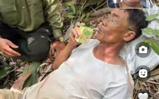 Cụ ông chở cháu đi học rồi mất tích được tìm thấy ở rừng núi cách nhà 40km