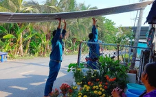 Mưa lớn kèm dông lốc làm tốc mái 47 căn nhà ở Đồng Tháp