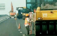 Xử phạt doanh nghiệp vi phạm khi thi công trên cao tốc Cần Thơ - Hậu Giang