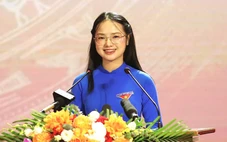 Nữ sinh phát biểu tại lễ kỷ niệm 120 năm ngày sinh Tổng Bí thư Hà Huy Tập gây ấn tượng