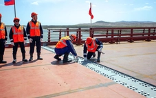 Nga và Triều Tiên hợp long cầu đường bộ đầu tiên nối liền hai nước