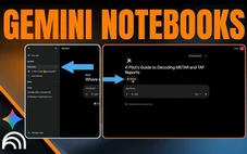 Người dùng Gemini được dùng miễn phí Notebooks