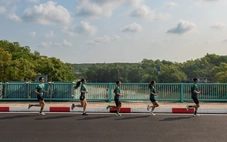 Cần Giờ gây ấn tượng với cung đường tràn ngập sắc xanh thiên nhiên