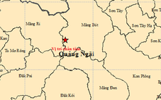 5 trận động đất liên tiếp ở Đà Nẵng và Quảng Ngãi sáng 22-4