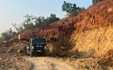 Vụ 'cạo sạch quả đồi', khai thác đất trái phép ở Khánh Hòa: Chưa phát hiện hoạt động phân lô