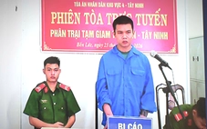 Người chạy xe bán tải gắn biển số giả tông CSGT Tây Ninh  lãnh 15 tháng tù