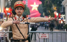 Tạm cấm một số tuyến đường quanh sân vận động Mỹ Đình