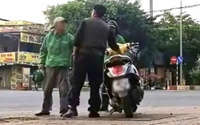 Người đàn ông lái xe Jeep ngược chiều, đe dọa tài xế xe công nghệ