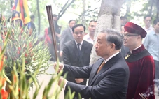 Tổng Bí thư, Chủ tịch nước Tô Lâm dâng hương giỗ Tổ Hùng Vương