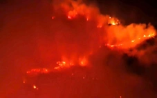 Cháy khoảng 4,6ha rừng tràm sản xuất ở Cô Tô