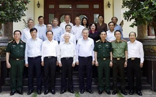 Tổng Bí thư, Chủ tịch nước Tô Lâm thăm các nguyên lãnh đạo Đảng, Nhà nước và Mẹ Việt Nam Anh hùng