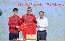 Thủ tướng Lê Minh Hưng gặp mặt, chúc mừng đội tuyển bóng đá nam U17