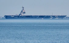 Tàu sân bay lớn nhất thế giới USS Gerald R. Ford của Mỹ lên đường về nước