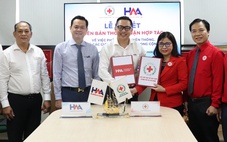 Hội Chữ thập đỏ TP.HCM và Hiệp hội Quảng cáo TP.HCM ký kết hợp tác
