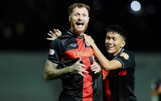 Hoàng Anh Gia Lai - Ninh Bình (hiệp 2) 1-2: Tuyển thủ U23 ghi bàn rồi ăn mừng như Garnacho