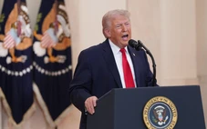 Ông Trump sắp họp báo về xung đột ở Iran