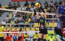 Vắng Bích Thủy, HCĐG Lào Cai vẫn thắng áp đảo trận ra quân bóng chuyền quốc gia