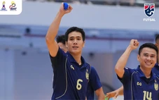 Futsal Việt Nam - Thái Lan (hết hiệp 1) 0-2: Sarawut nâng tỉ số