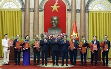Tổng Bí thư, Chủ tịch nước trao quyết định bổ nhiệm các thành viên Chính phủ