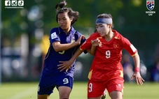 Ghi bàn thắng muộn phút 90+2, U17 nữ Việt Nam chia điểm với U17 nữ Thái Lan