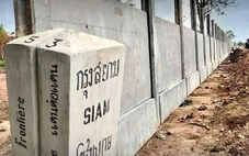 Thái Lan tăng tốc dựng hàng rào biên giới với Campuchia
