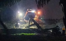 Mỏ cát ‘khủng’ hoạt động bơm rửa cát xuyên đêm trái phép ở Khánh Hòa
