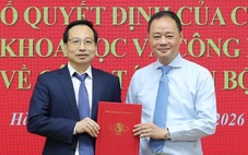 PGS.TS Hoàng Anh Sơn được bổ nhiệm làm Giám đốc Học viện Khoa học và Công nghệ